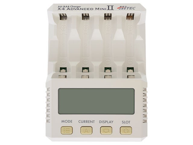 HITEC AA/AAA Charger X4 Advanced Mini II（ホワイト） | ラジコン